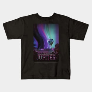 Jupiter Retro Poster Kids T-Shirt